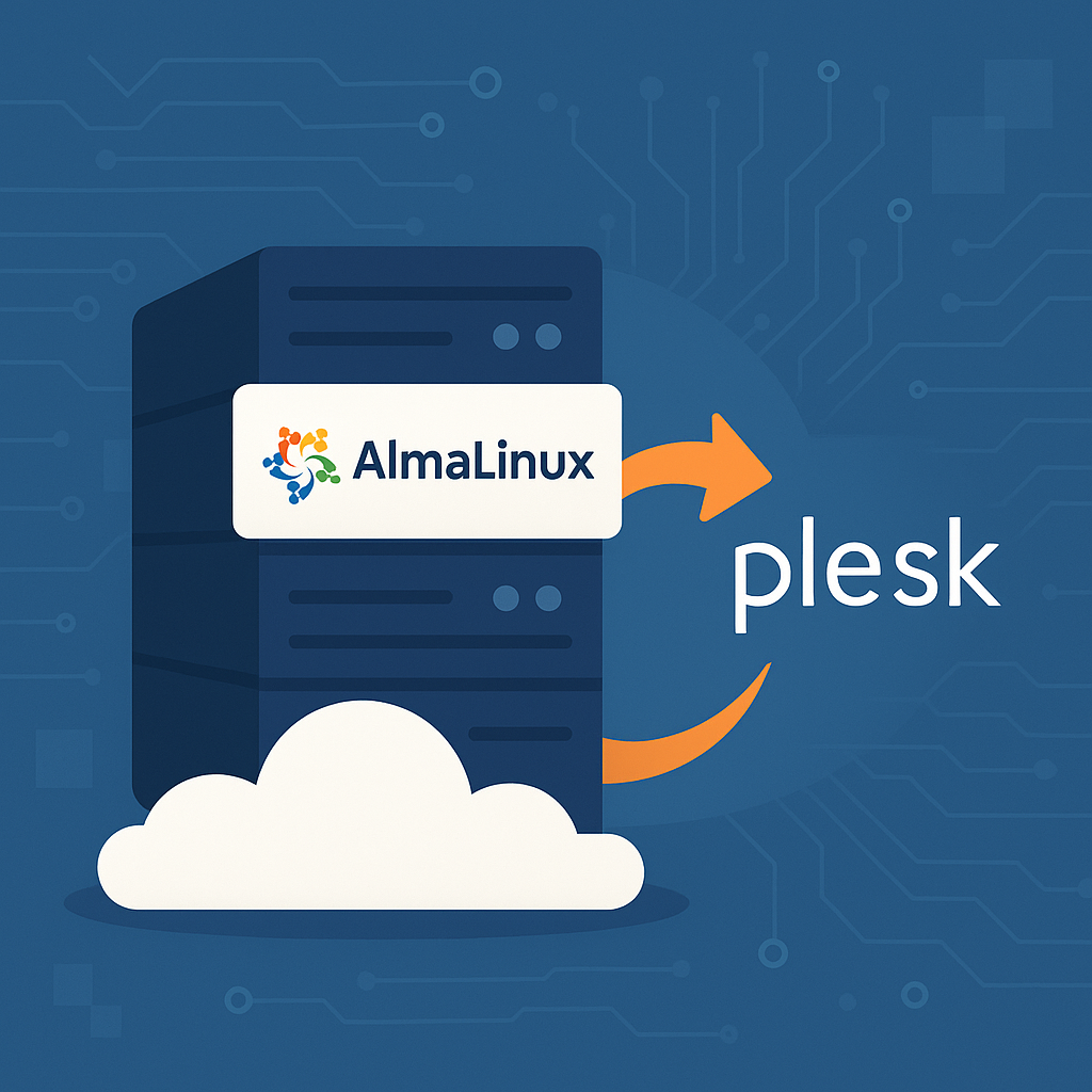 AlmaLinux Üzerinde Plesk Kurulumu İçin VDS Sanal Sunucu Hazırlık Rehberi